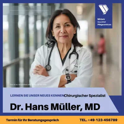 blue professional medical team Einführung