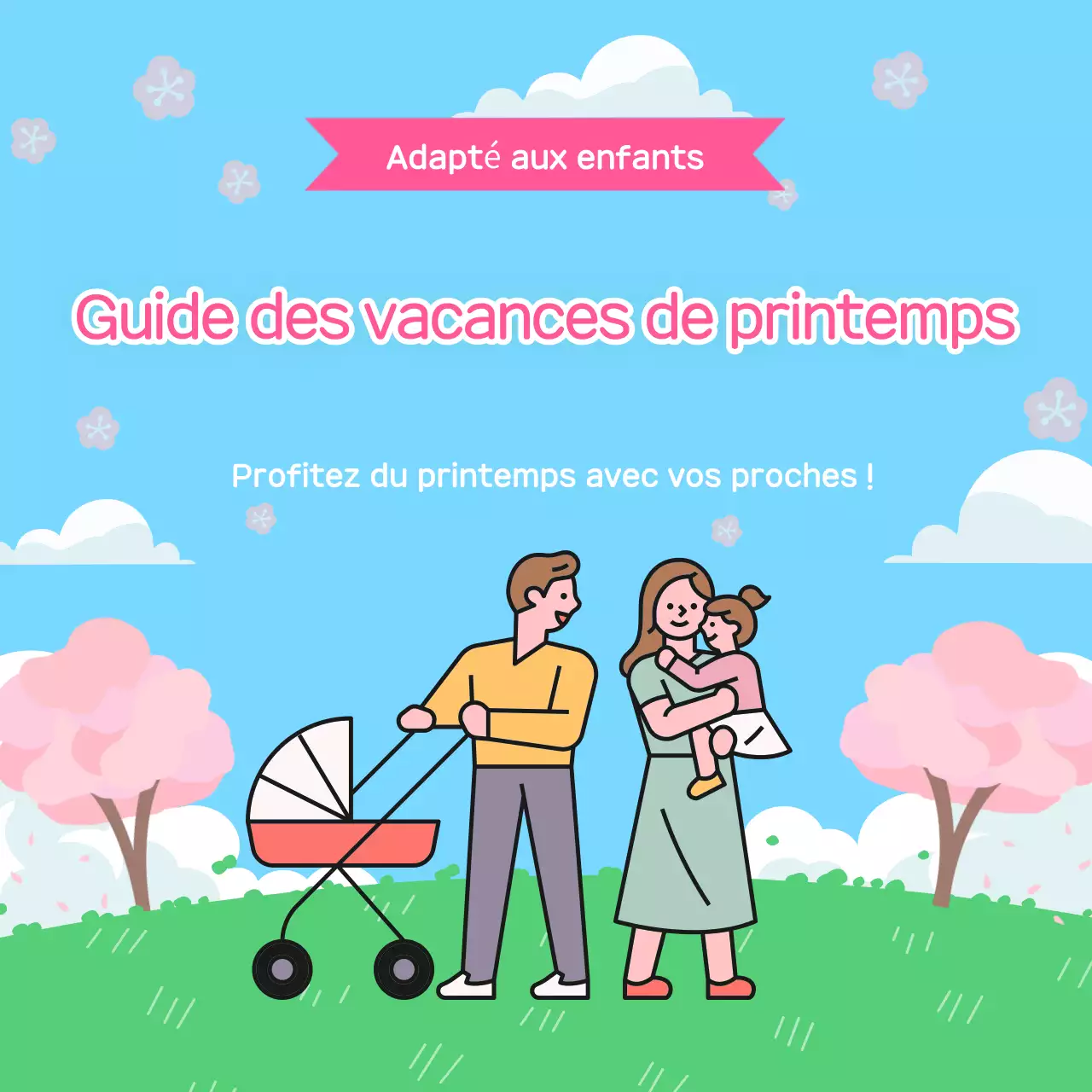 Guide pour une escapade printanière en bleu ciel