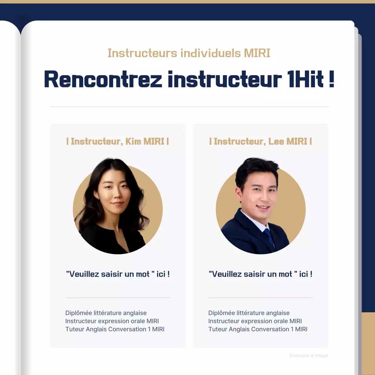 Annonce de formation avancée à la sodomie