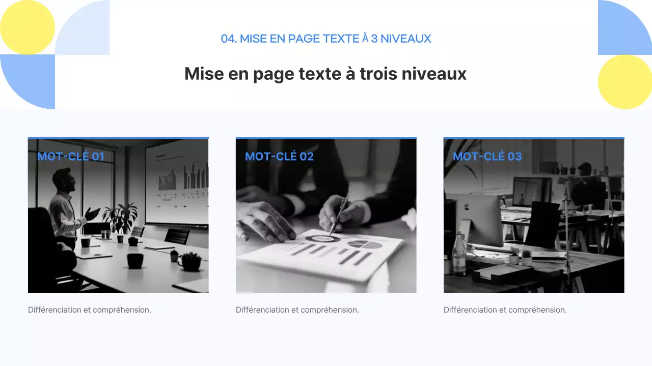Rapport d'activité de Blue Geometry