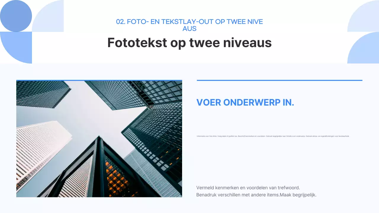 Blue Geometry Bedrijfsrapport