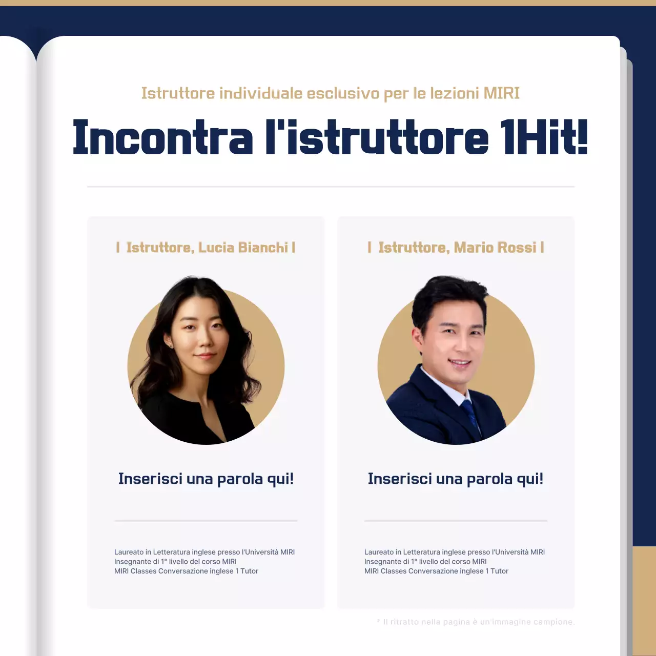 Annuncio di formazione avanzata sulla sodomia