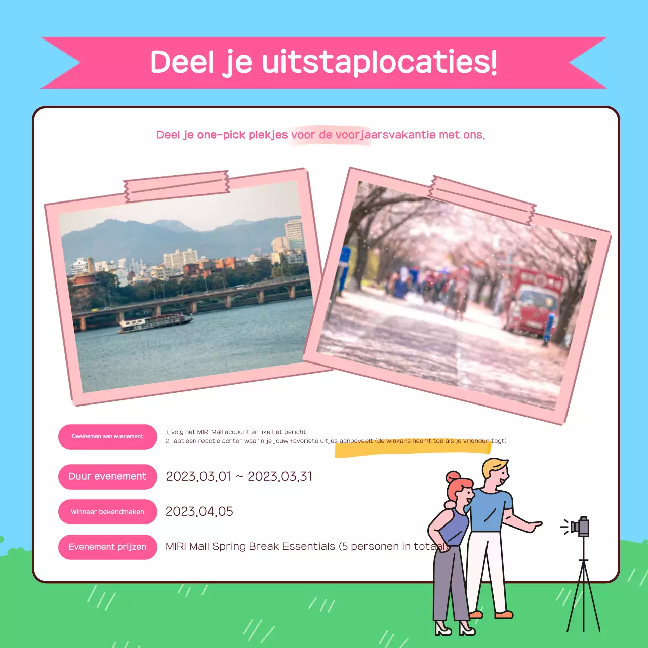 Een gids voor een lichtblauw lente-uitstapje