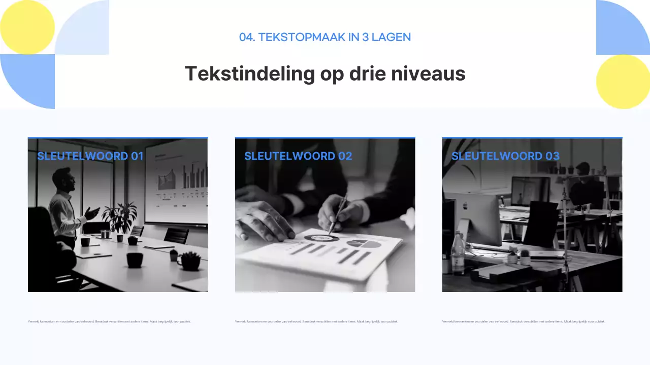 Blue Geometry Bedrijfsrapport