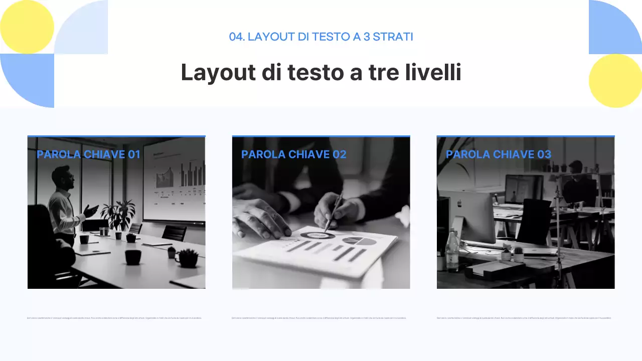 Rapporto aziendale Blue Geometry