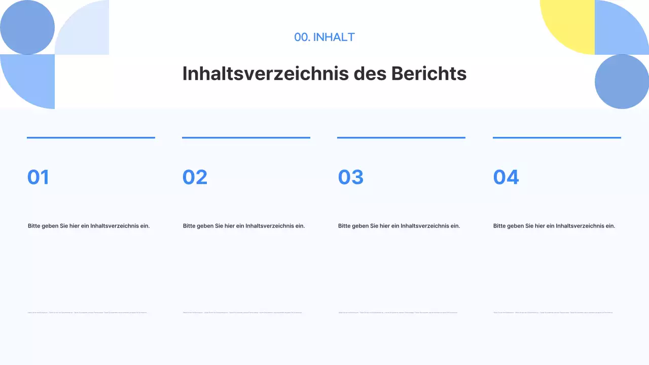 Blue Geometry Geschäftsbericht