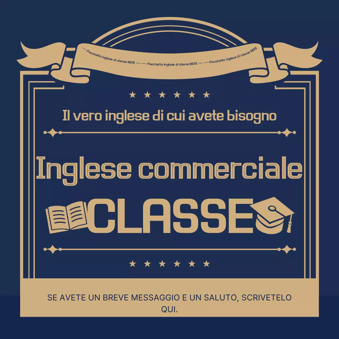 Annuncio di formazione avanzata sulla sodomia