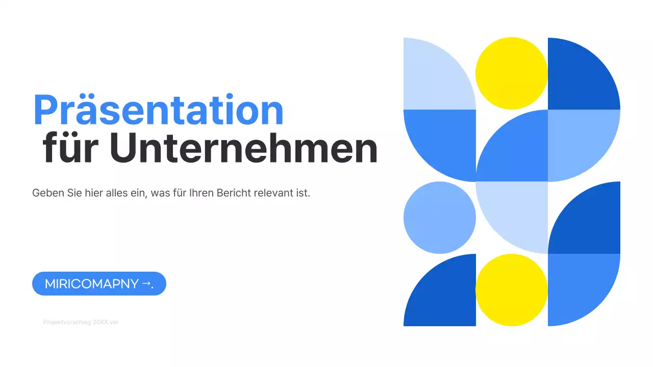 Blue Geometry Geschäftsbericht