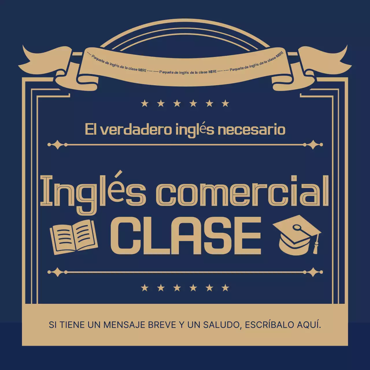 Anuncio de formación avanzada en sodomía