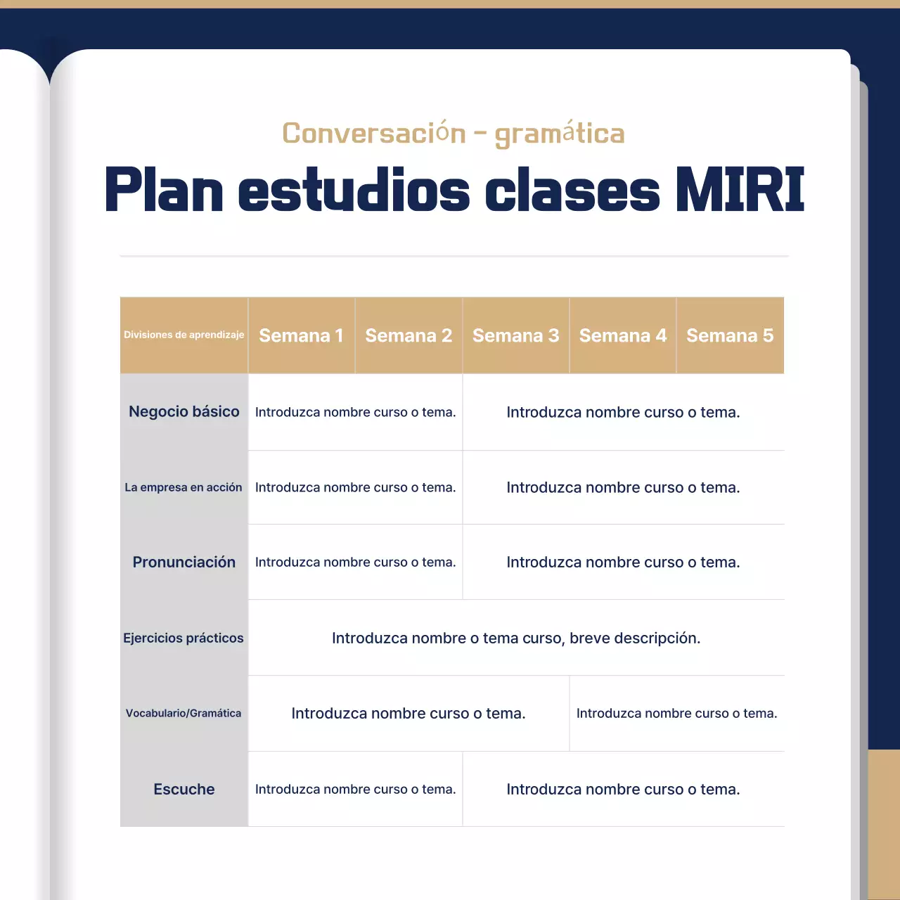 Anuncio de formación avanzada en sodomía