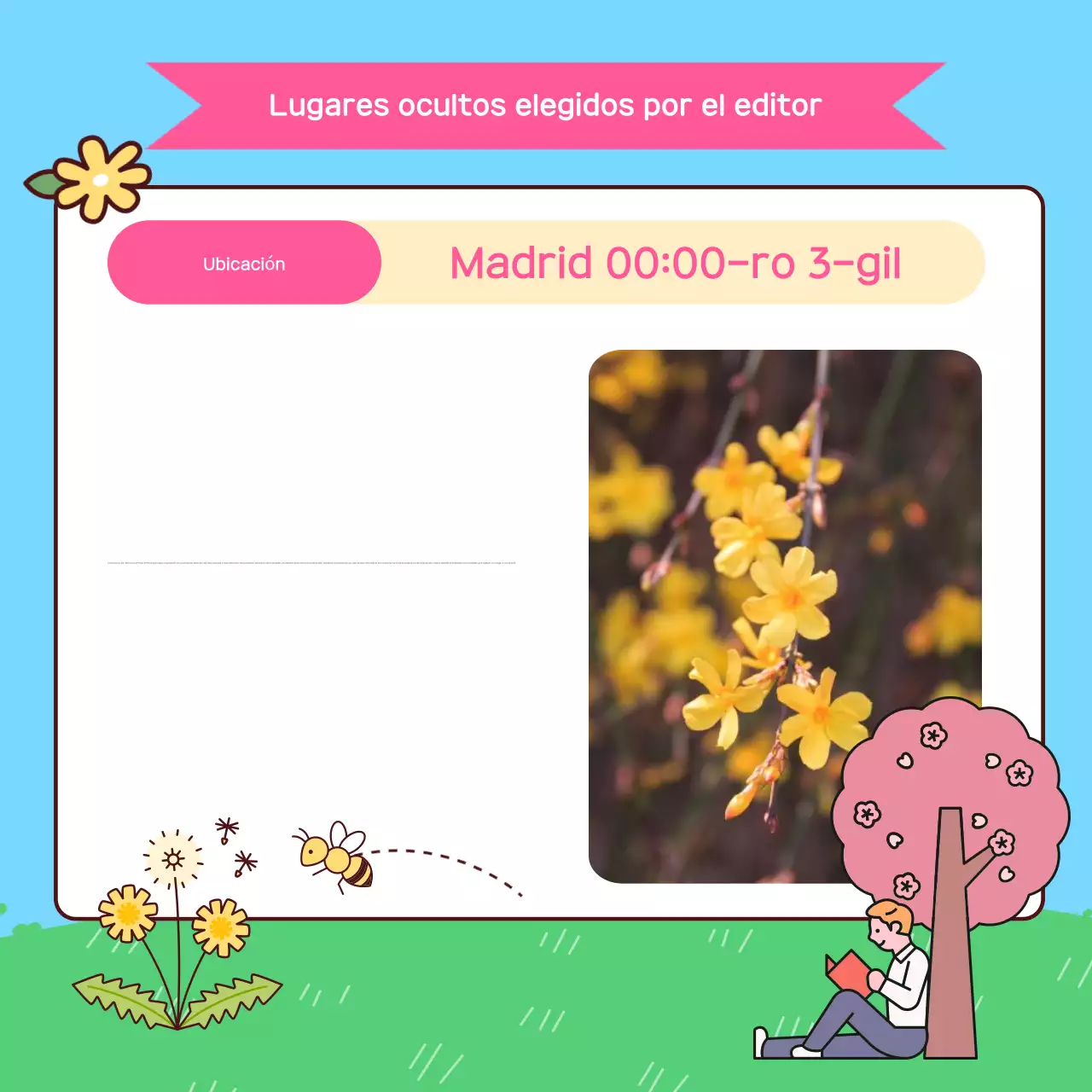 Guía para una escapada primaveral celeste