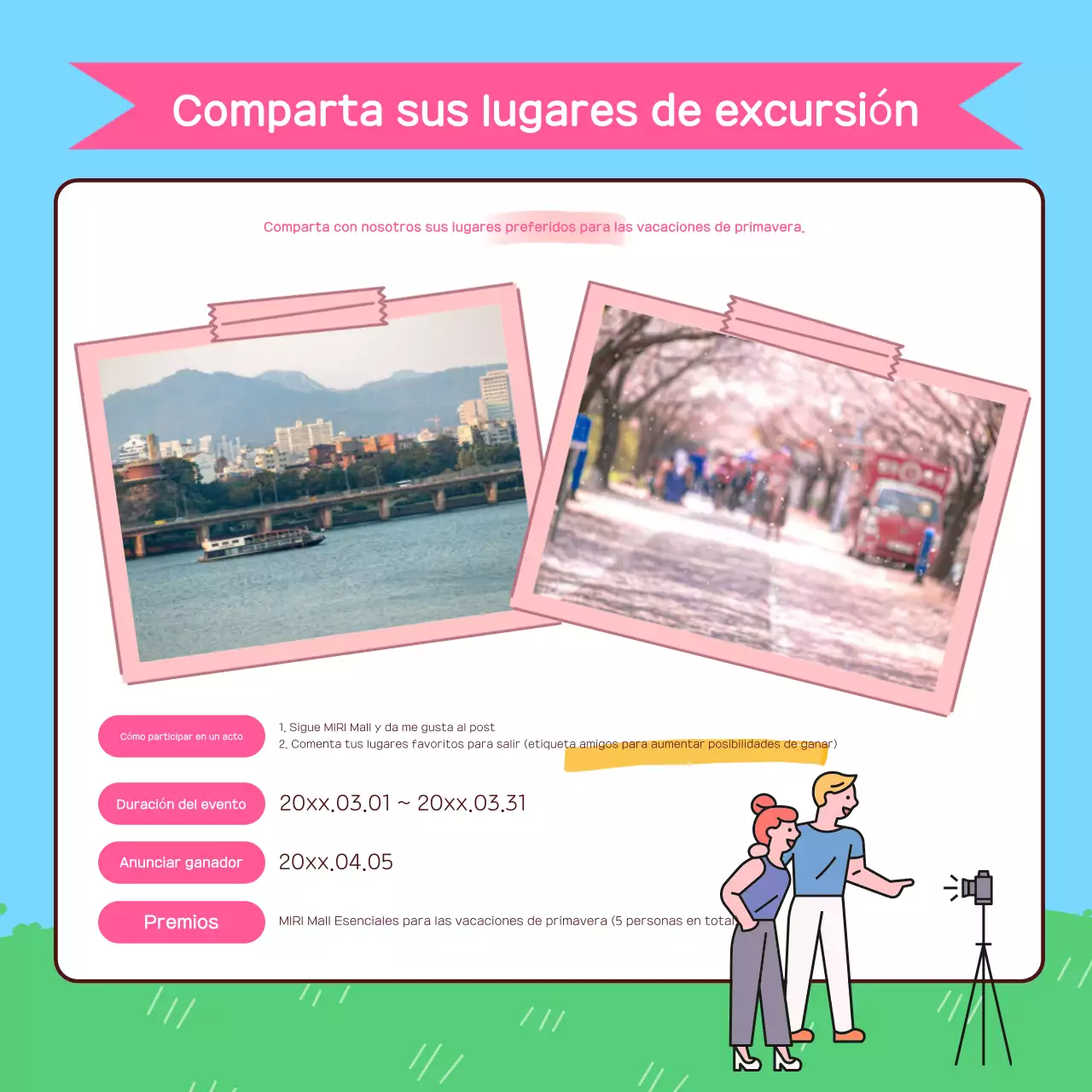 Guía para una escapada primaveral celeste