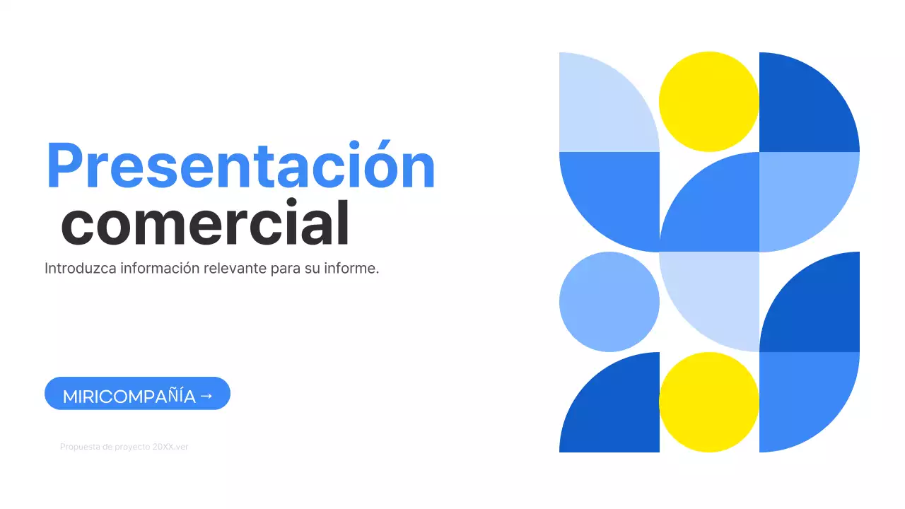 Informe empresarial de Blue Geometry