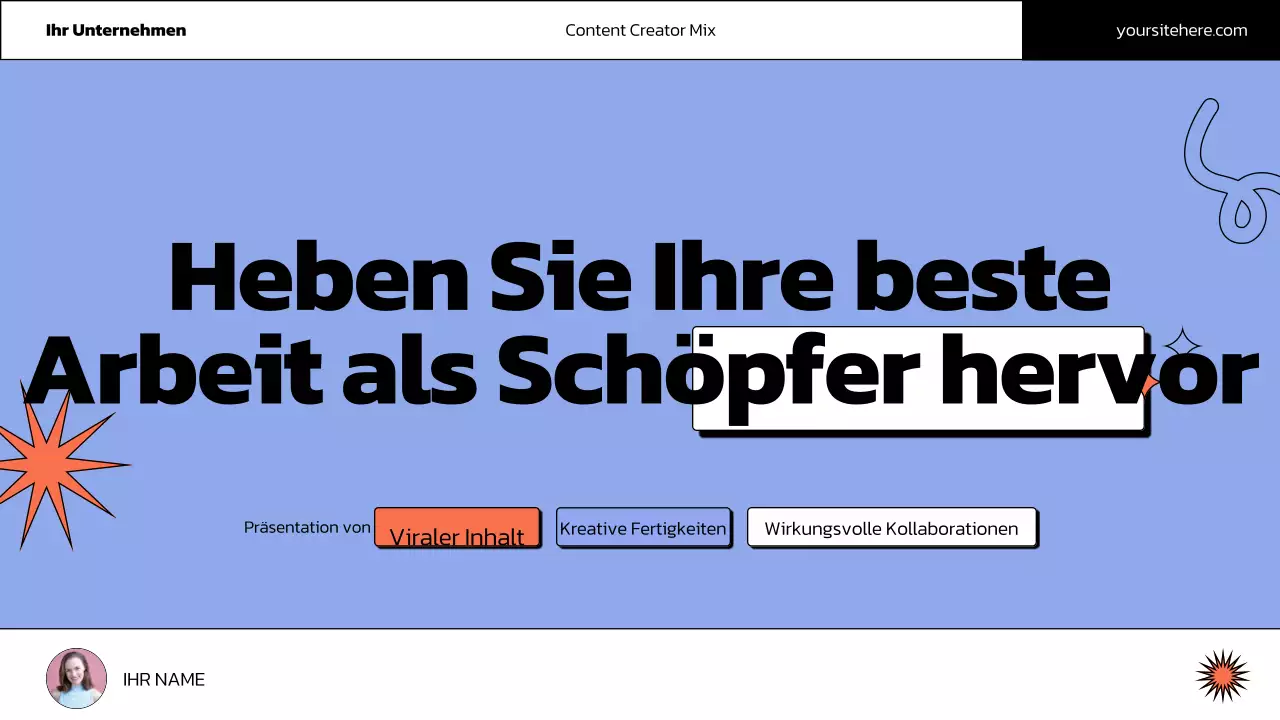pink bold content promotion