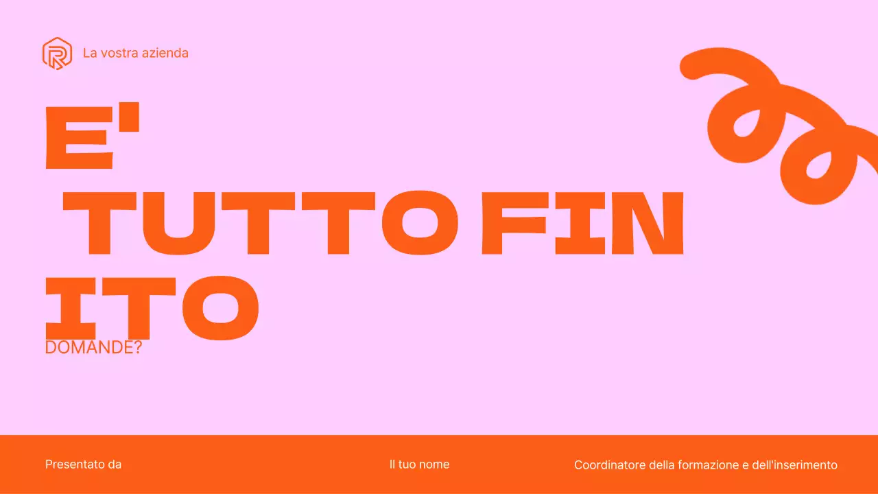 Formazione alle vendite per i team Presentazione