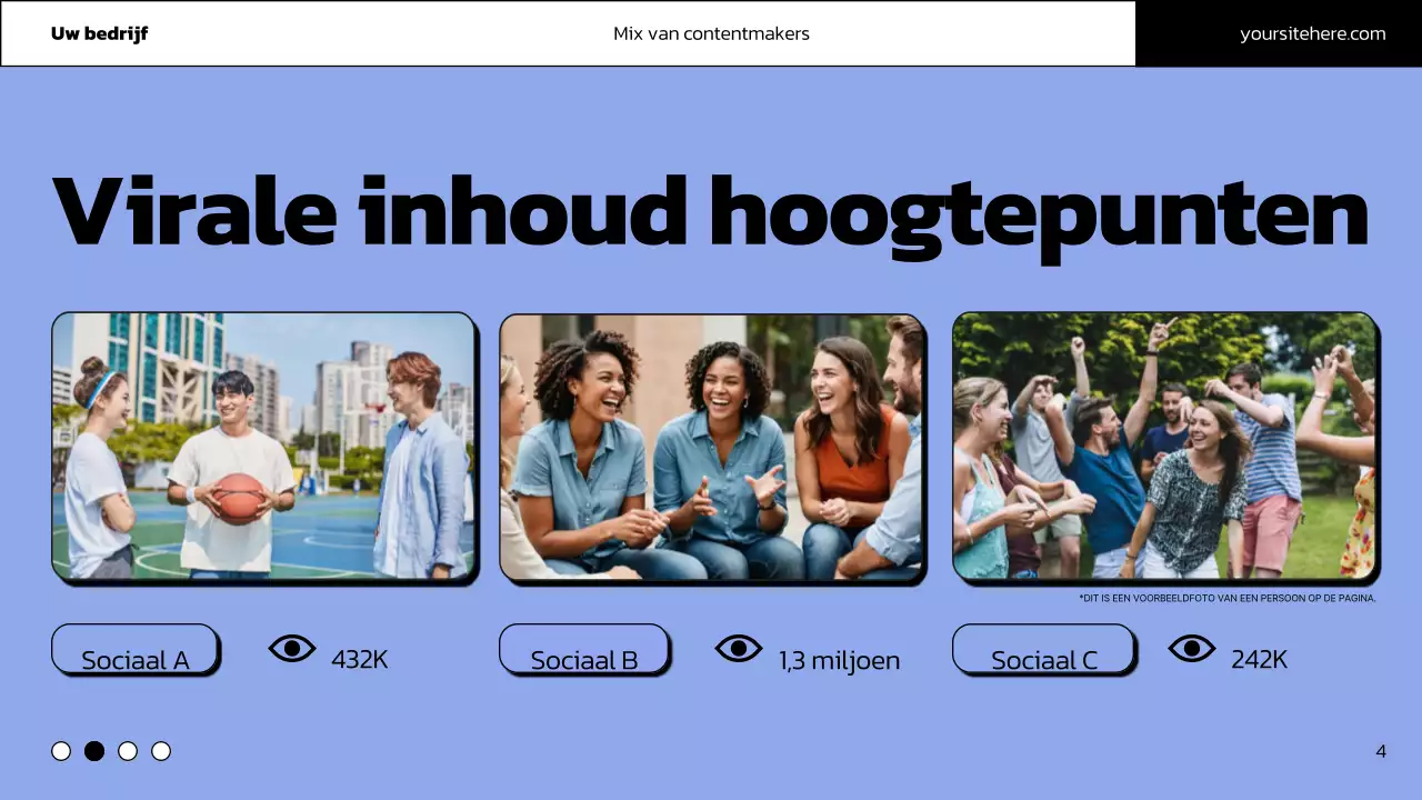 promotie van roze gedurfde inhoud