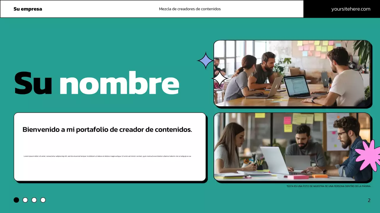 promoción de contenidos pink bold