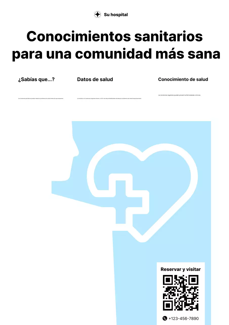 Anuncio de Blue Modern Healthcare