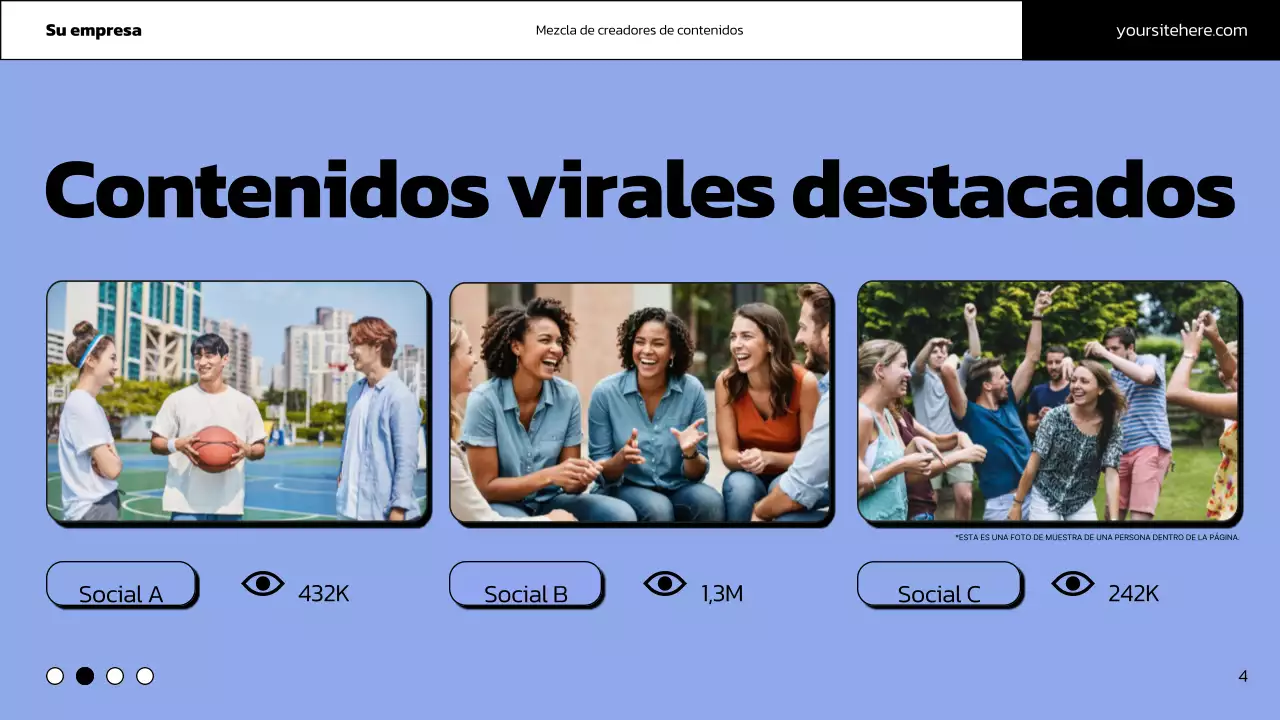promoción de contenidos pink bold