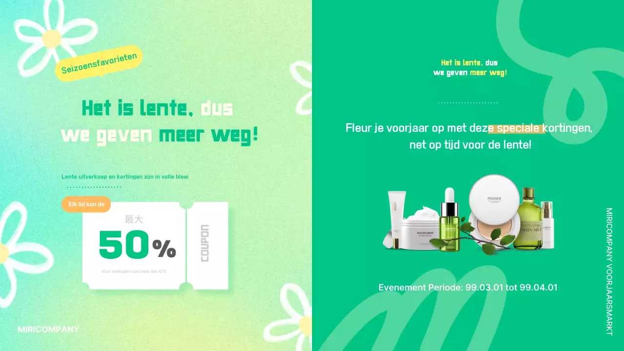 Mint Pop Marketing Advertenties