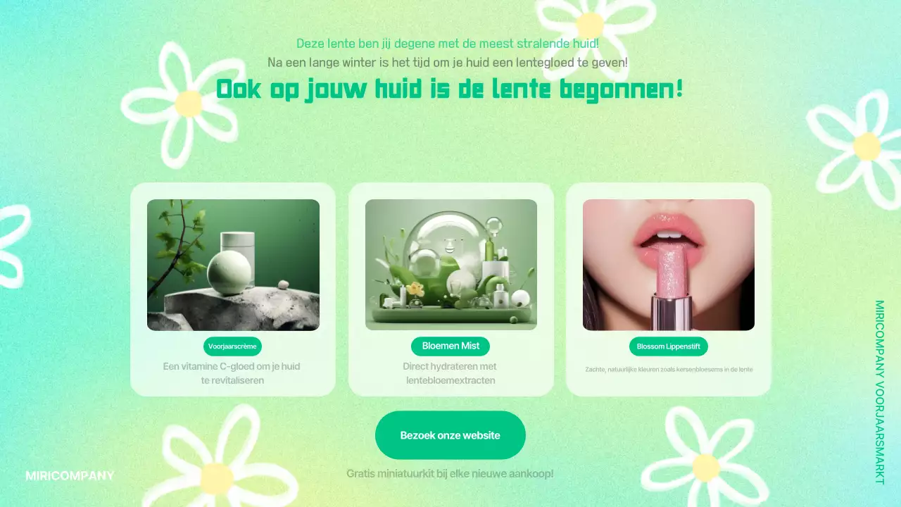 Mint Pop Marketing Advertenties