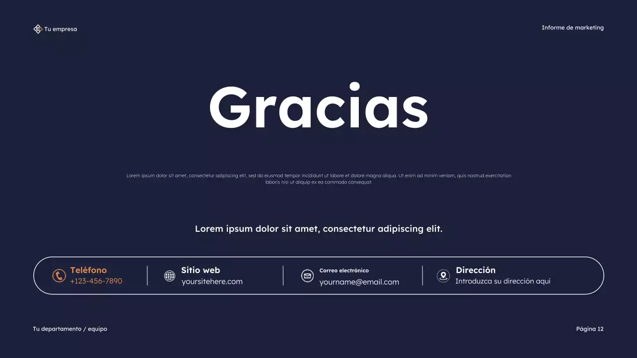 Presentación del Informe de Marketing Moderno de la Armada