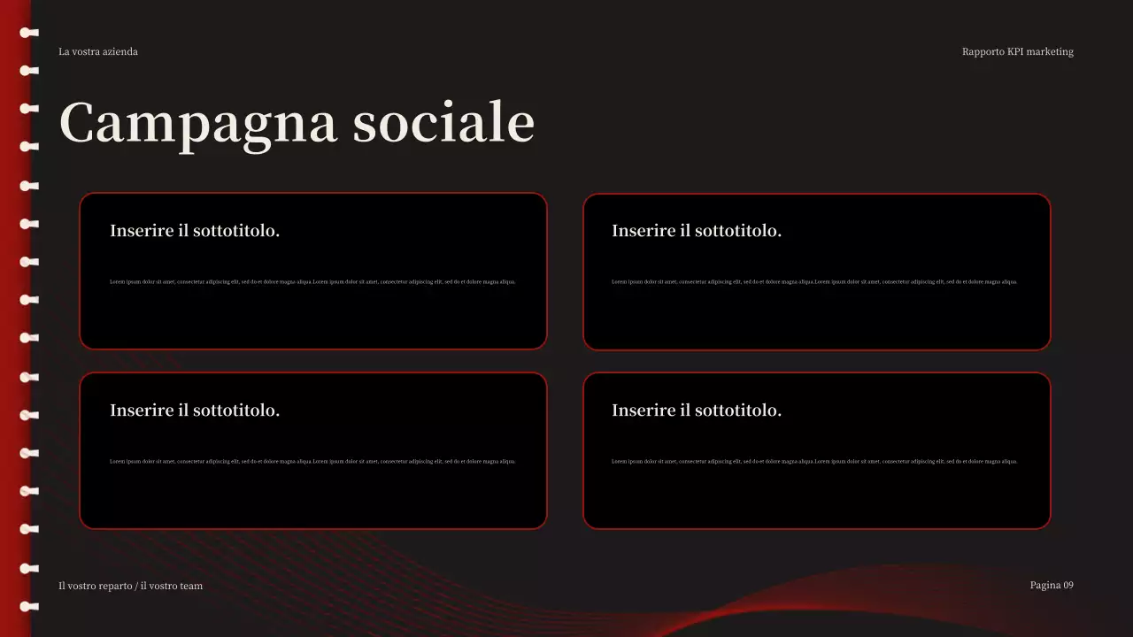 Presentazione del rapporto Red Modern Marketing