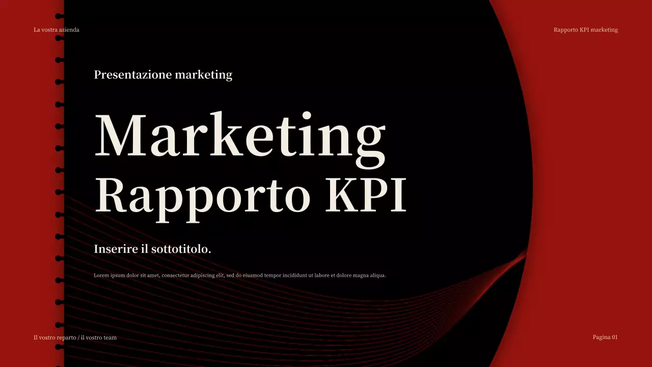 Presentazione del rapporto Red Modern Marketing