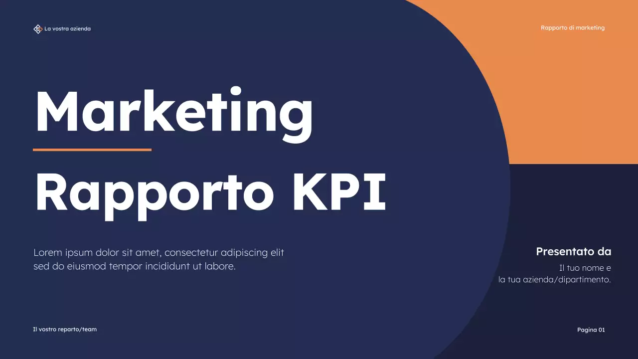 Presentazione del rapporto sul marketing moderno della Marina