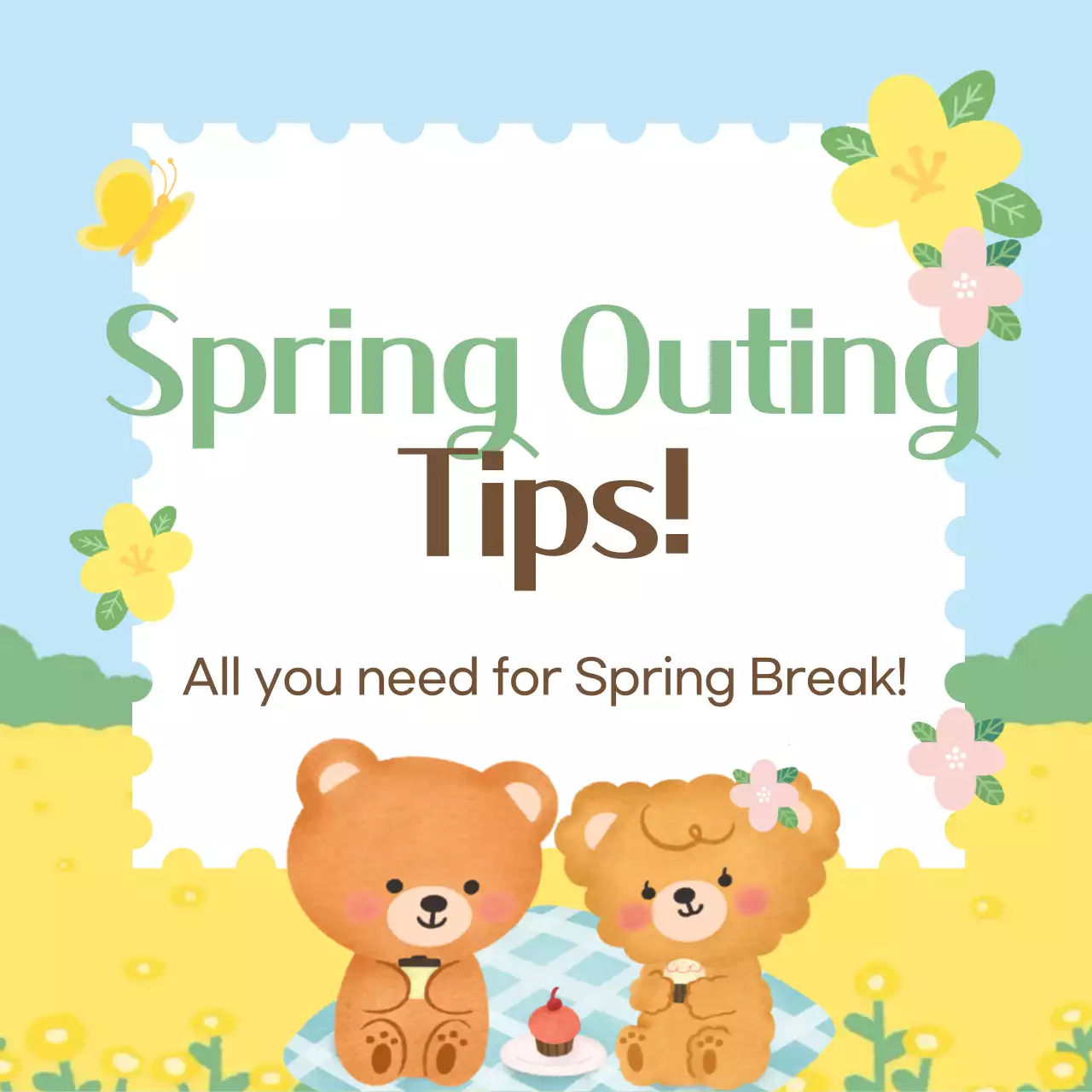 Guia de passeio azul claro