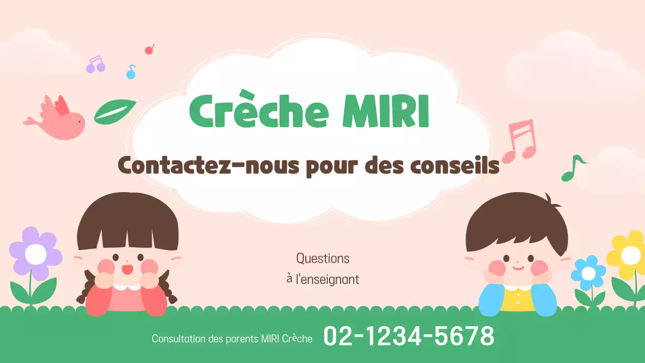 Evénement annuel de la garderie