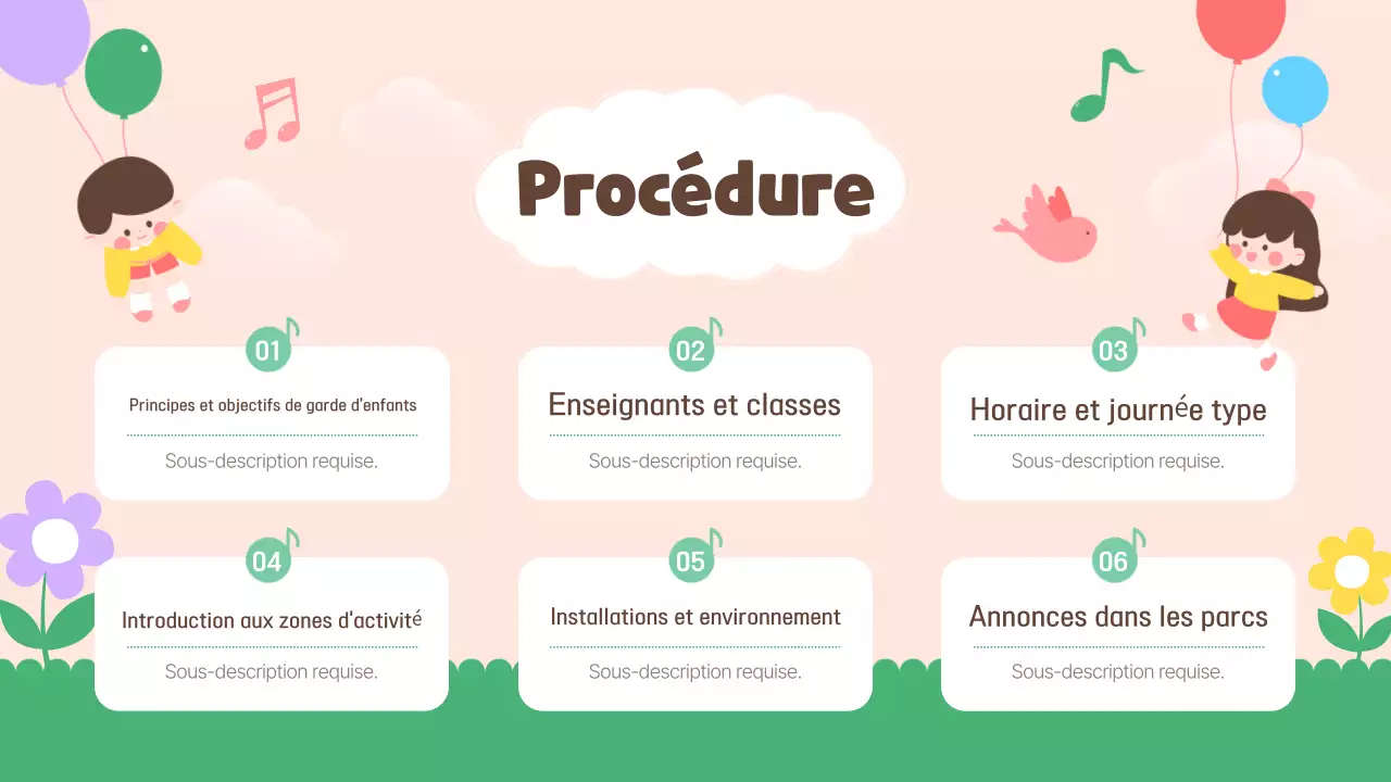 Evénement annuel de la garderie