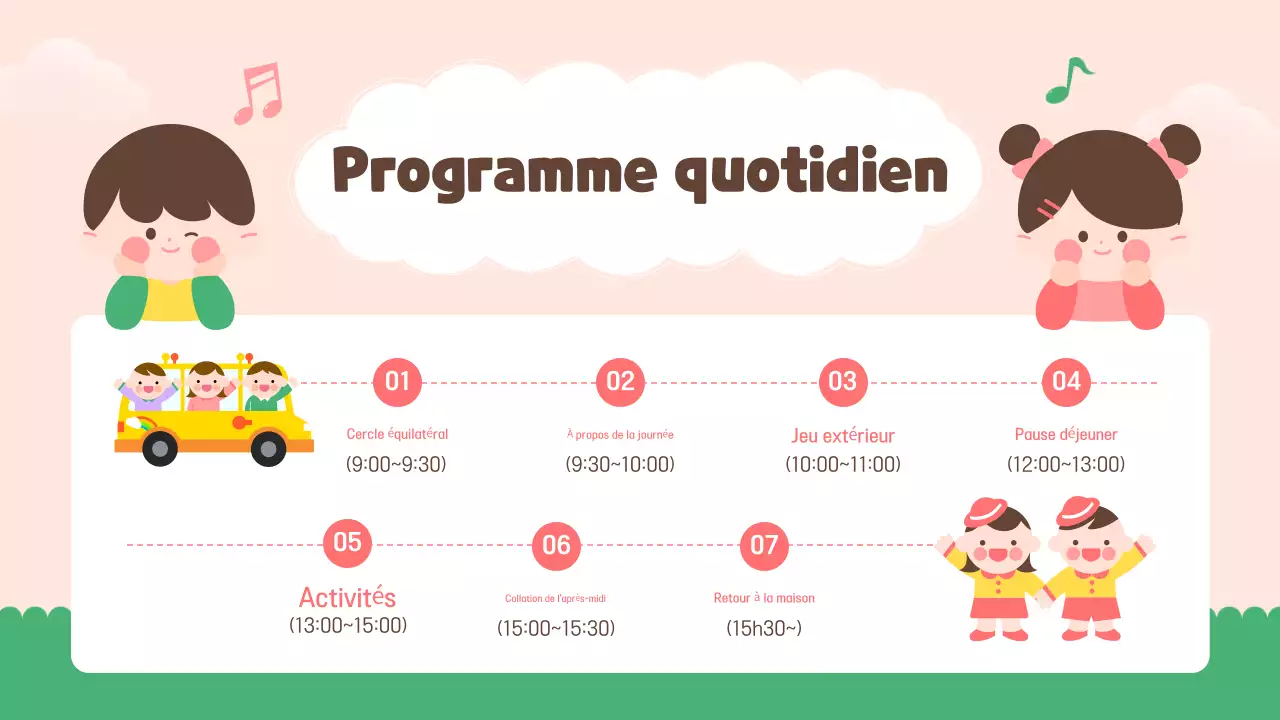 Evénement annuel de la garderie