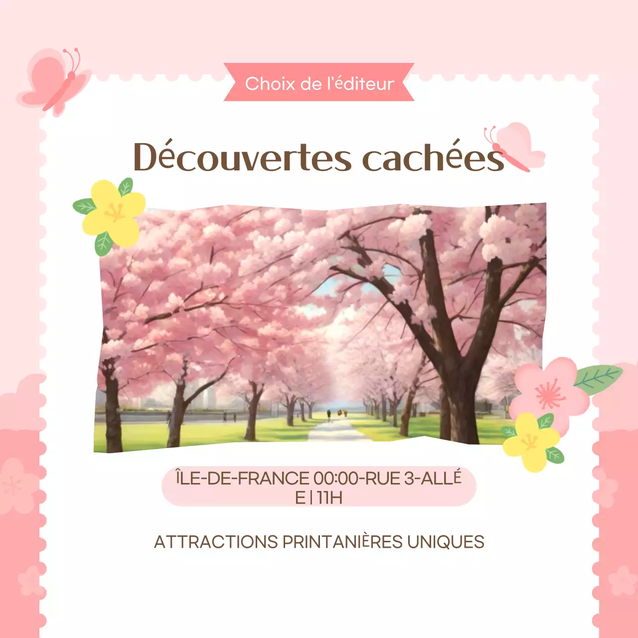 Guide des sorties bleu clair