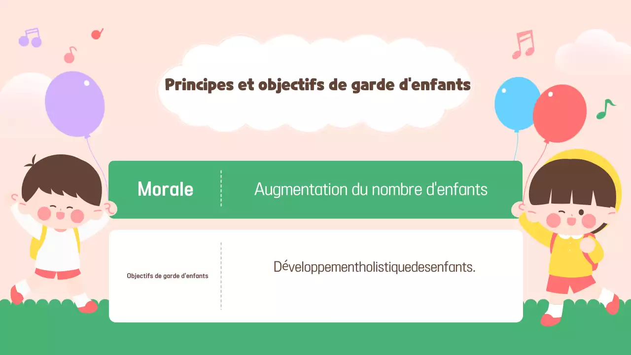 Evénement annuel de la garderie