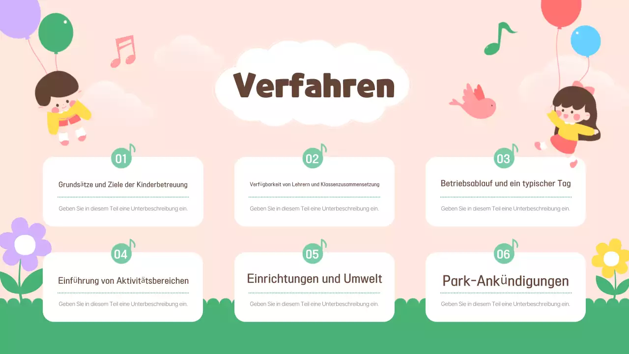 Jährliche Veranstaltung der Kindertagesstätte