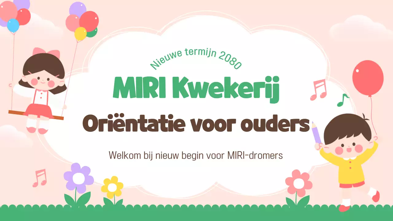 Jaarlijks evenement kinderopvang