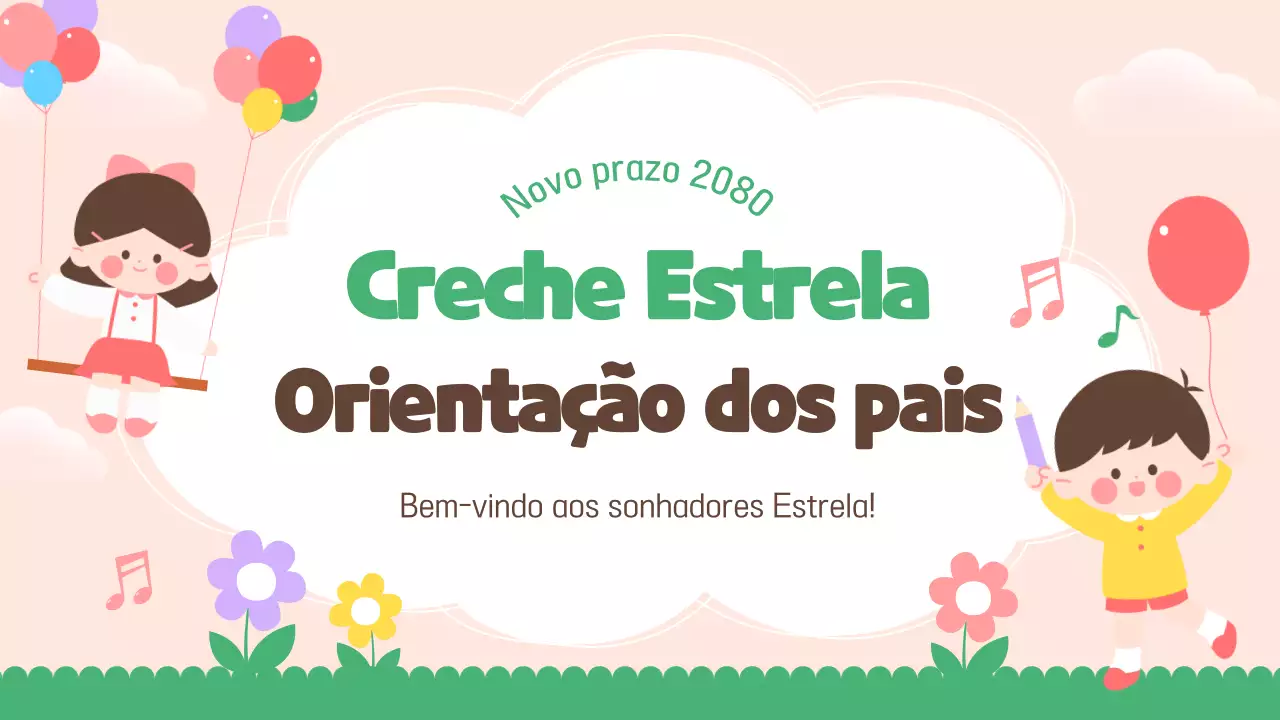 Evento anual da creche