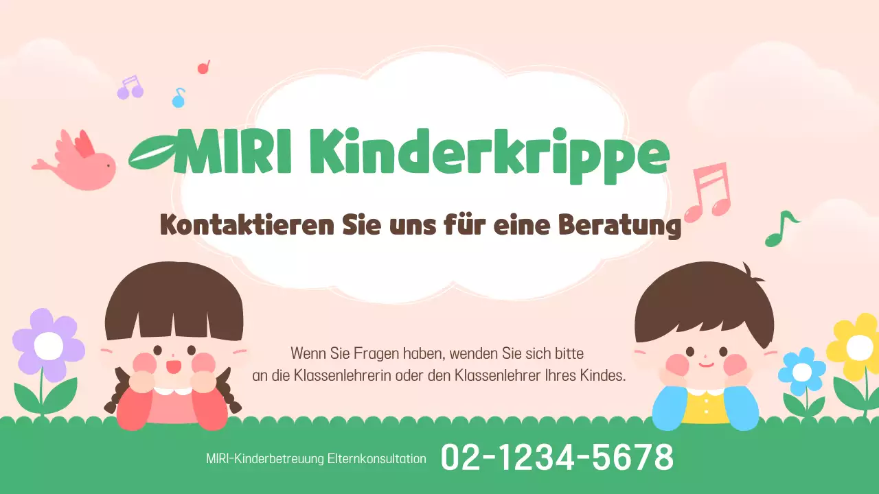 Jährliche Veranstaltung der Kindertagesstätte
