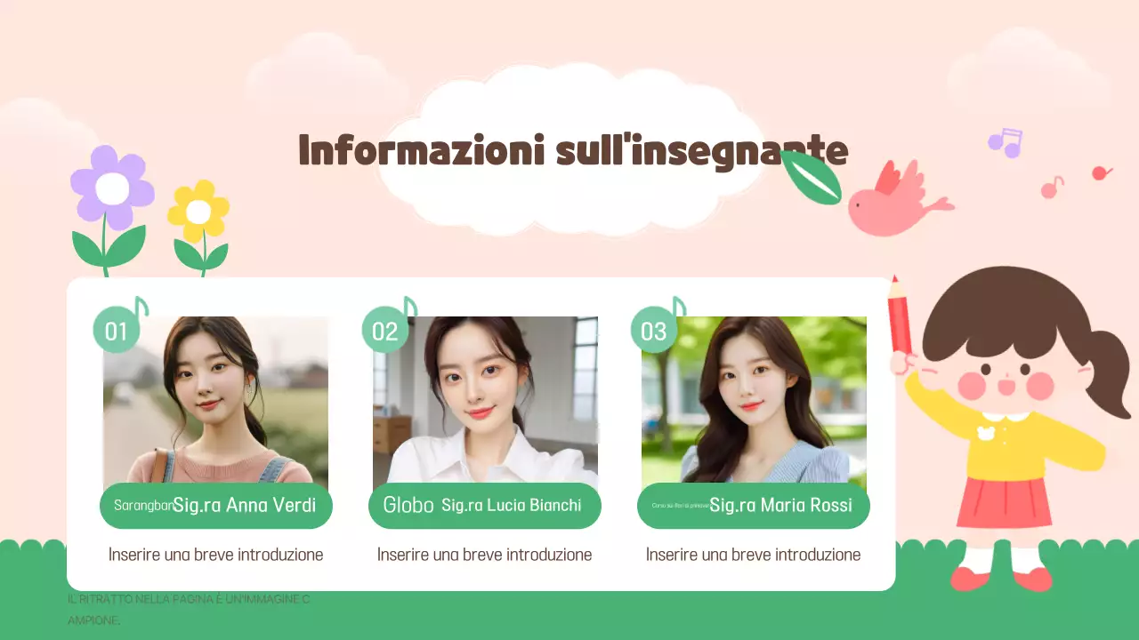 Evento annuale dell'asilo nido