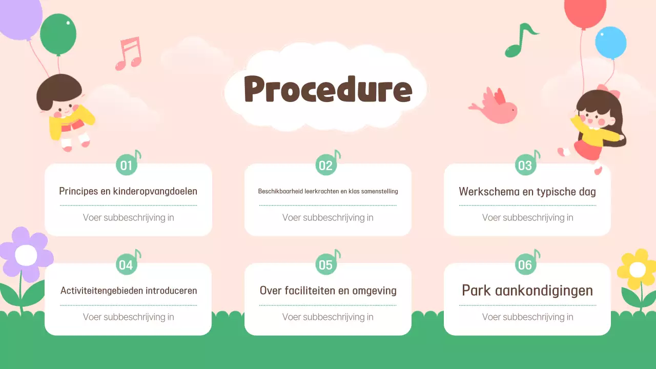 Jaarlijks evenement kinderopvang