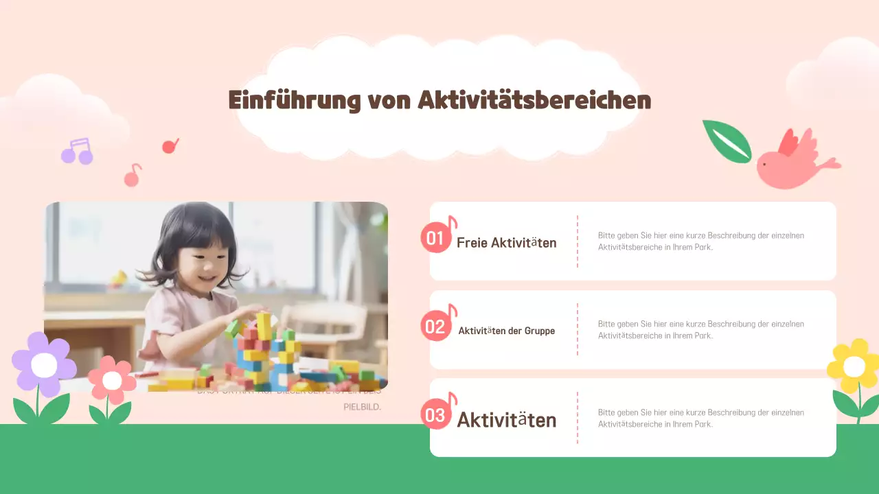 Jährliche Veranstaltung der Kindertagesstätte