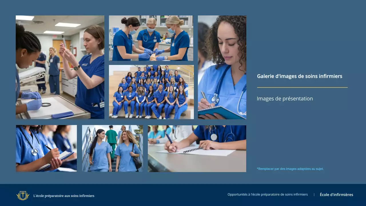 guide d'invitation au programme professionnel d'infirmières de la marine