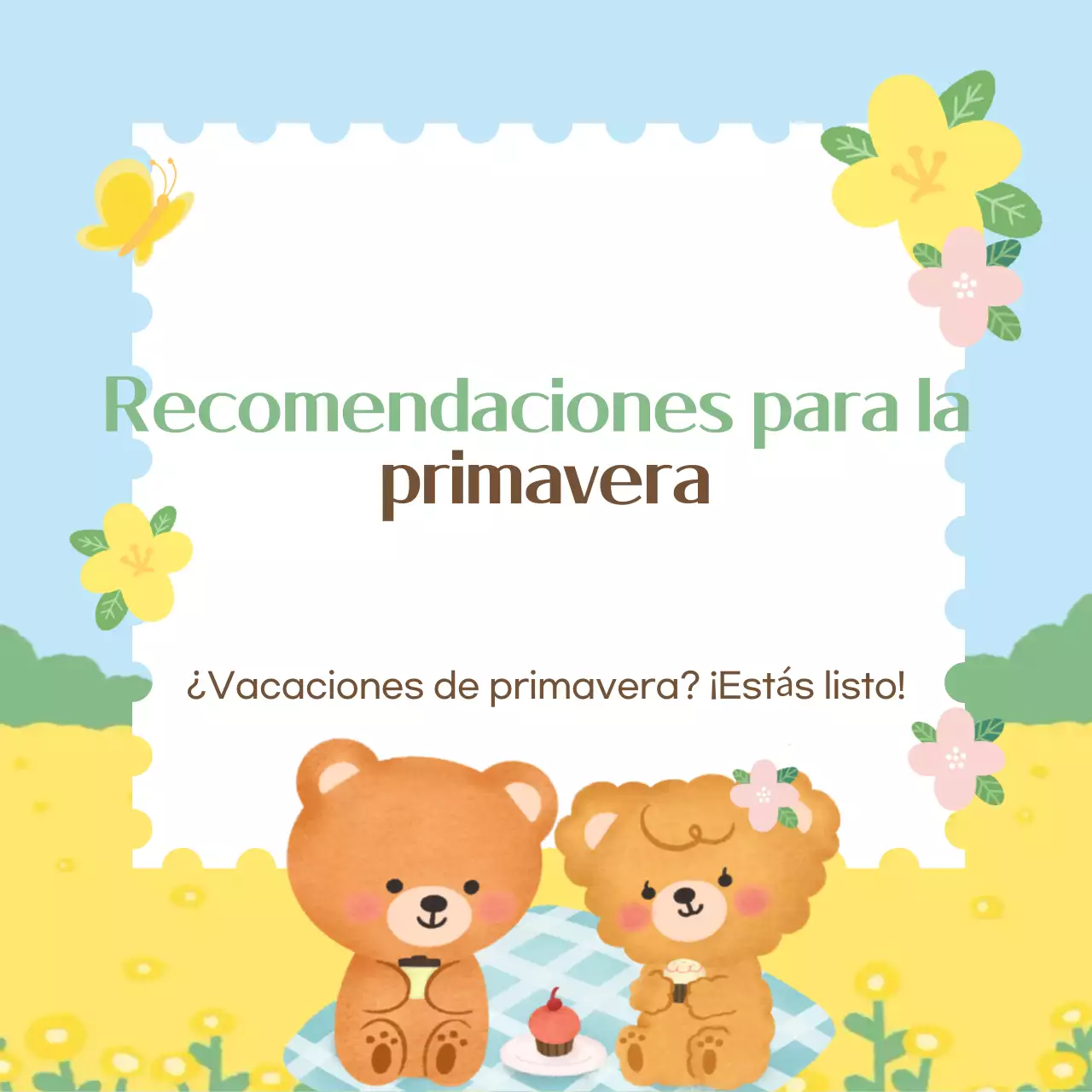 Guía de salida azul claro