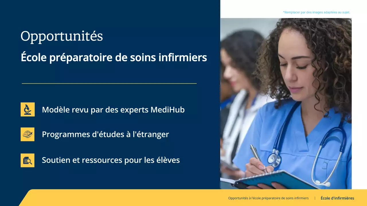 guide d'invitation au programme professionnel d'infirmières de la marine