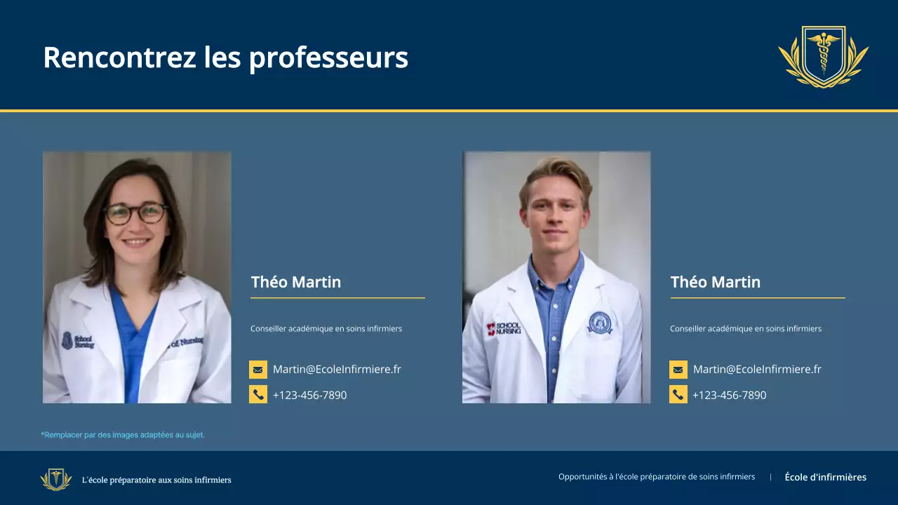 guide d'invitation au programme professionnel d'infirmières de la marine