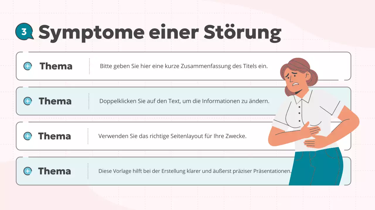 rosa blau niedlich medizinische Ausbildung