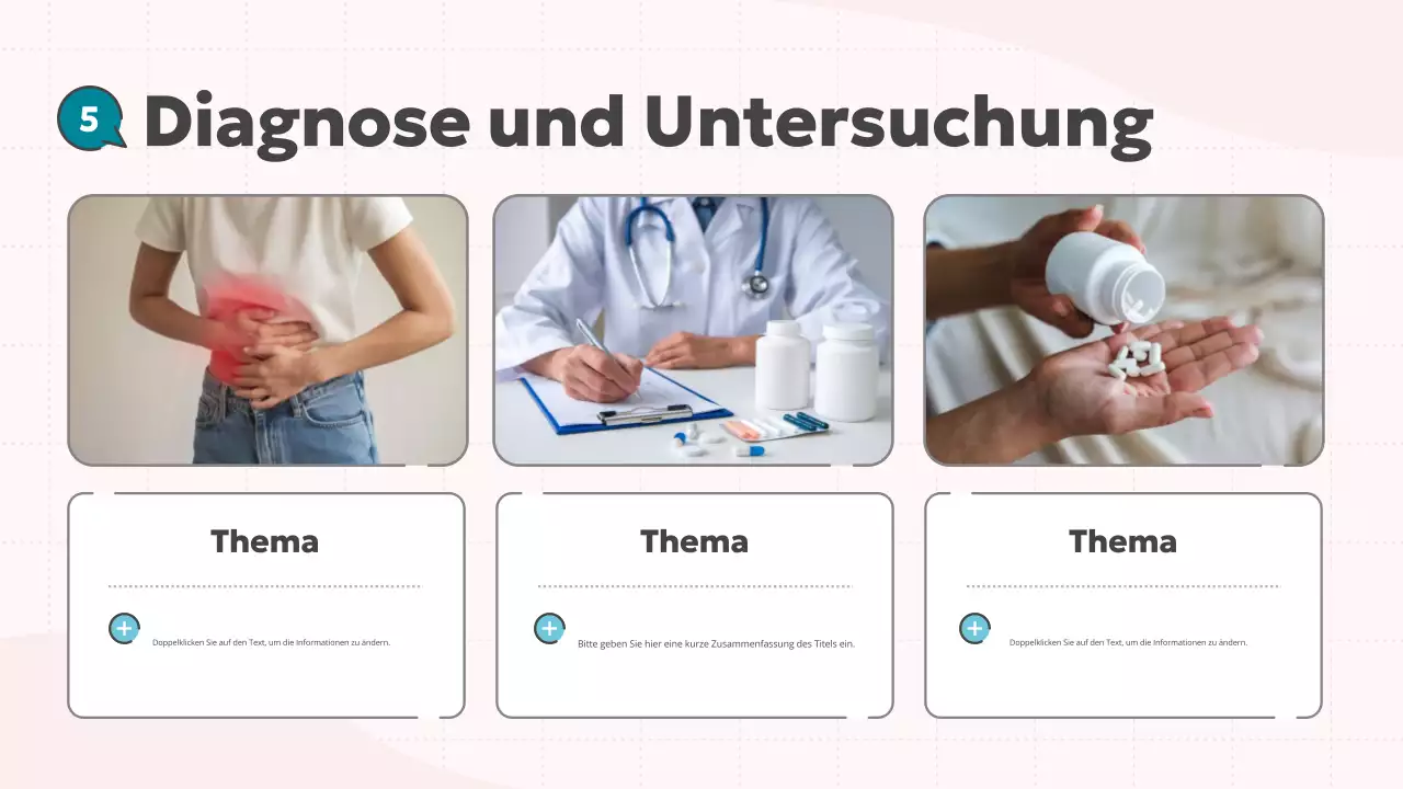 rosa blau niedlich medizinische Ausbildung