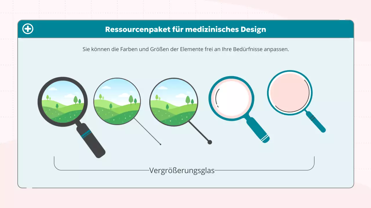 rosa blau niedlich medizinische Ausbildung