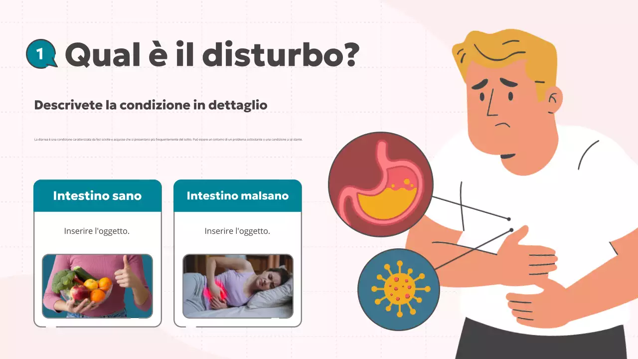 rosa blu carino educazione medica